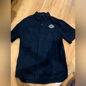 Men’s Harley Davidson Button Down